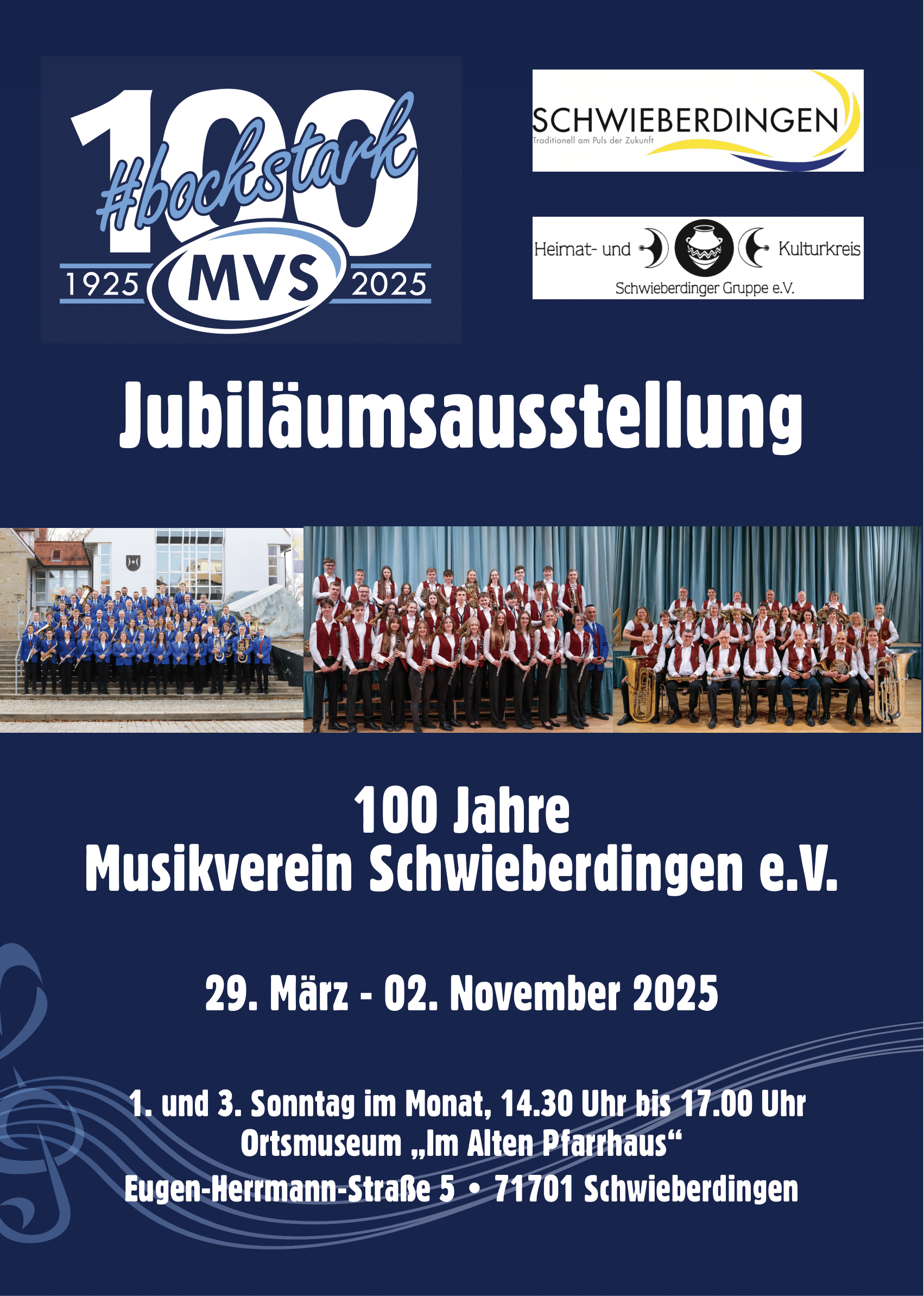100 Jahre Musikverein - Ausstellung im Ortsmuseum